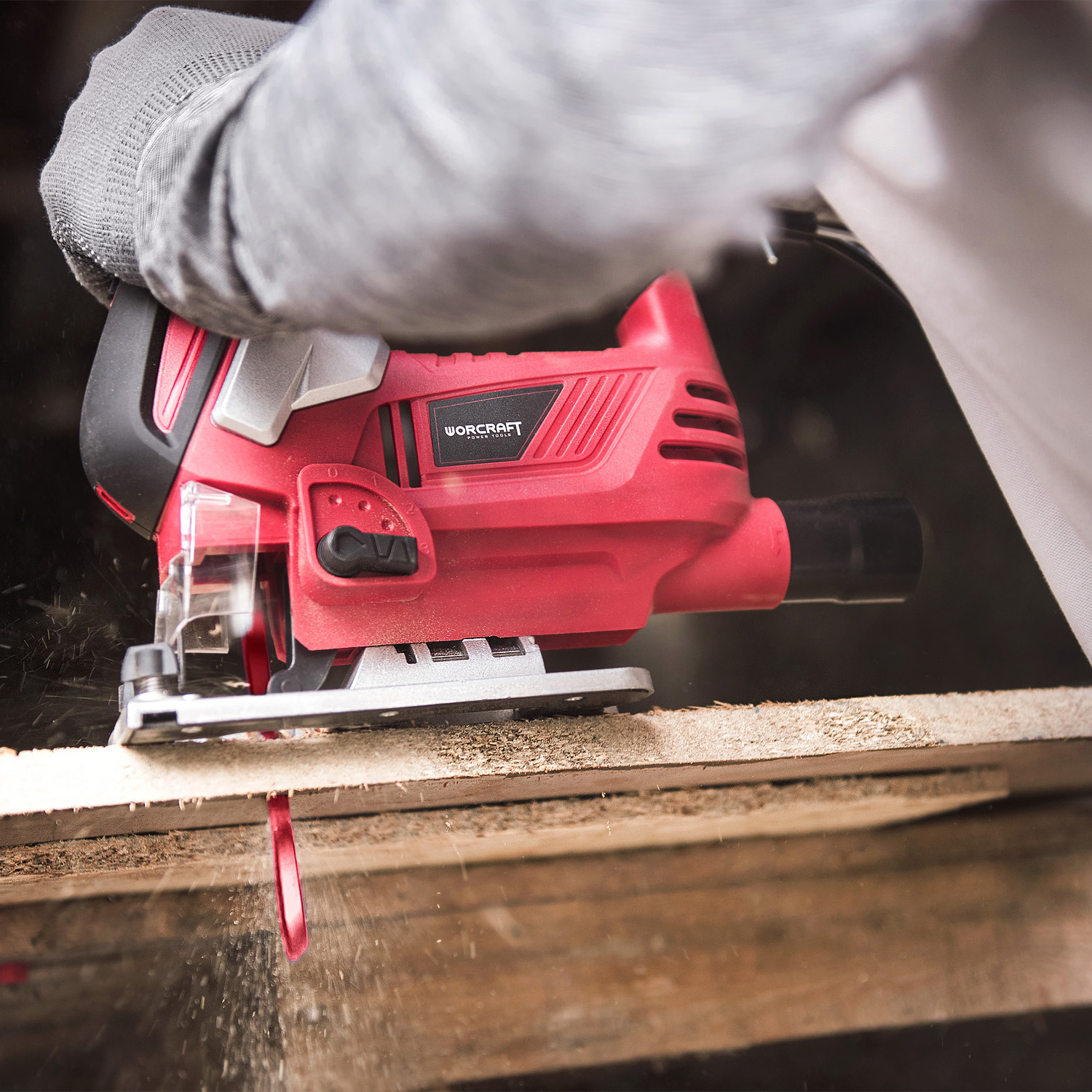 WORCRAFT 810W Jig Saw JS08-100A with Laser and LED Light