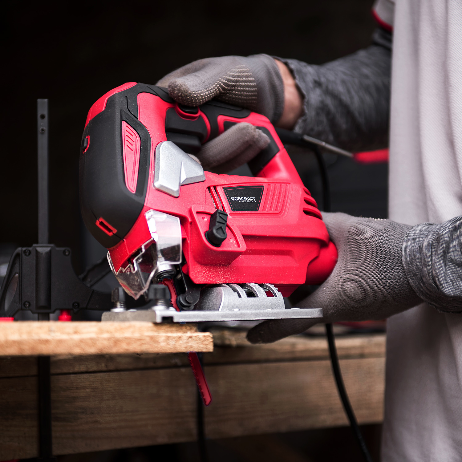 WORCRAFT 810W Jig Saw JS08-100A with Laser and LED Light