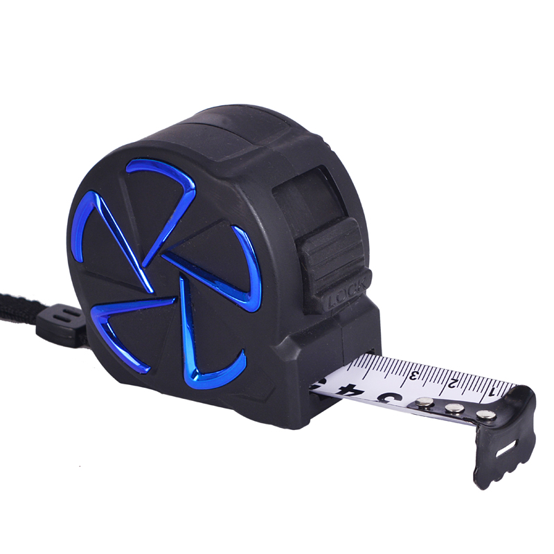 Durable Tape Measure with ABS Plastic Case and Steel Blade