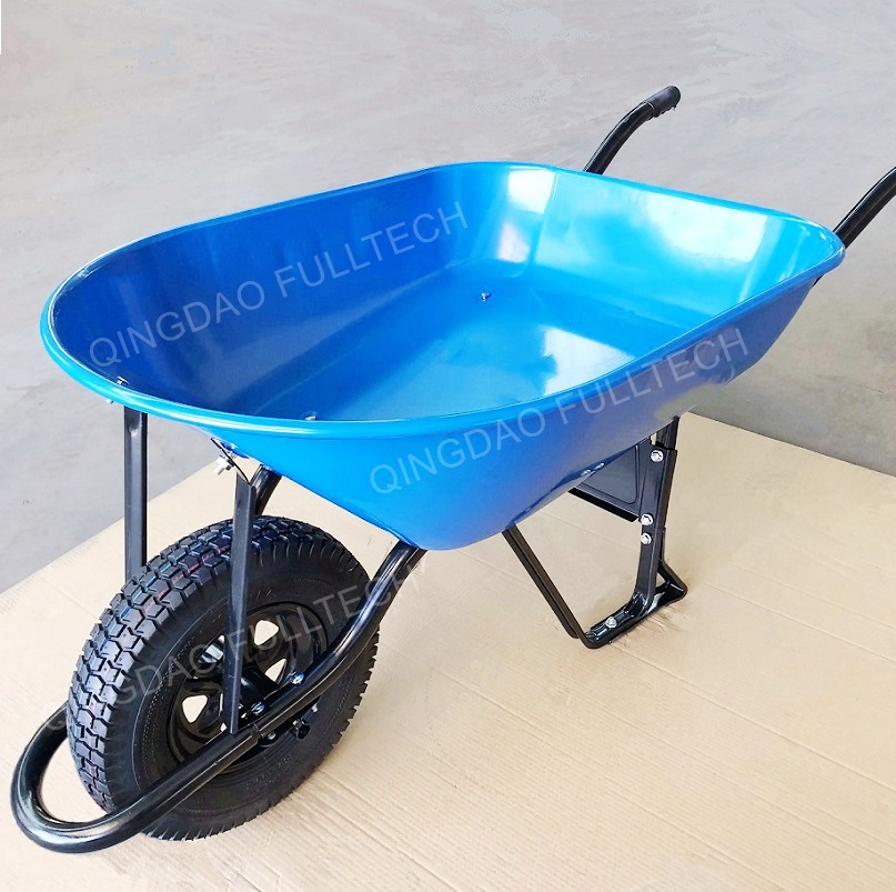 Galvanized Construction and Gardening Wheelbarrow