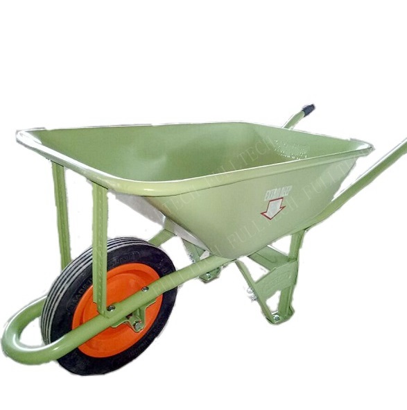 Galvanized Construction and Gardening Wheelbarrow