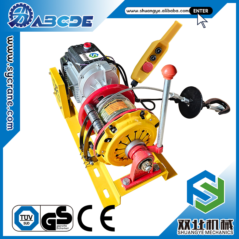 Electric Winch with Clutch