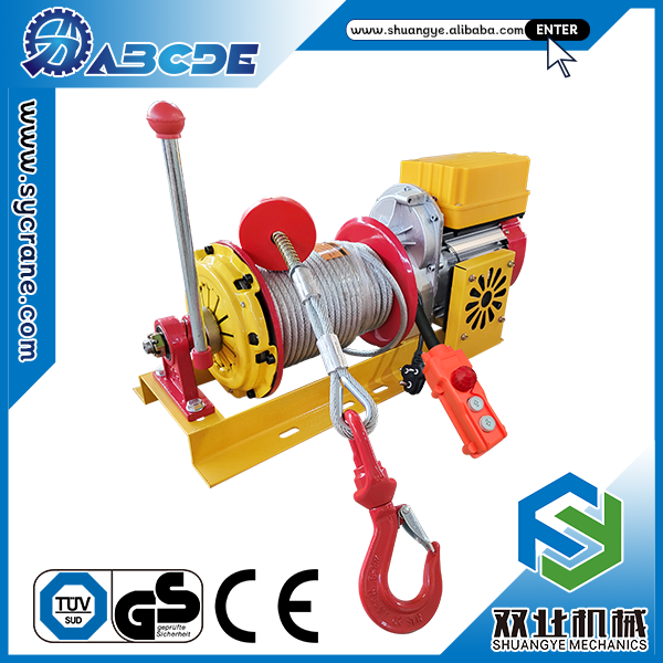 Electric Winch with Clutch