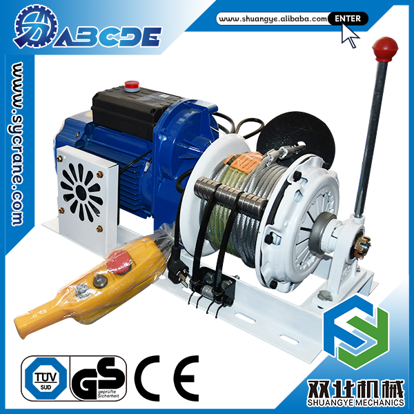 Electric Winch with Clutch