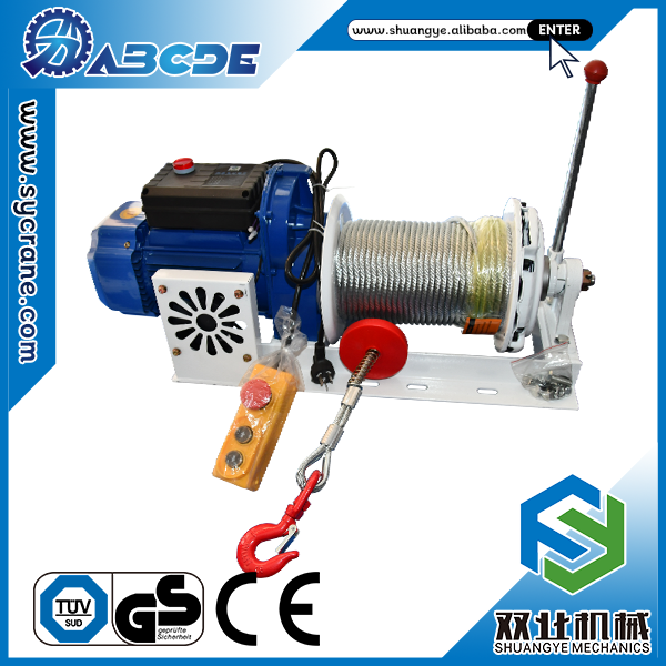 Electric Winch with Clutch