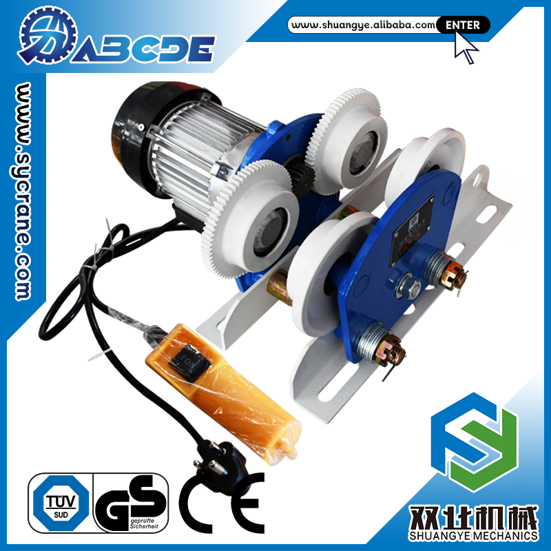 Electric Trolley for Hoists and Cranes