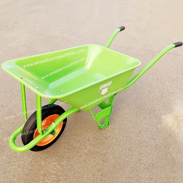 Construction and Gardening Wheelbarrow with Extra Deep Capacity