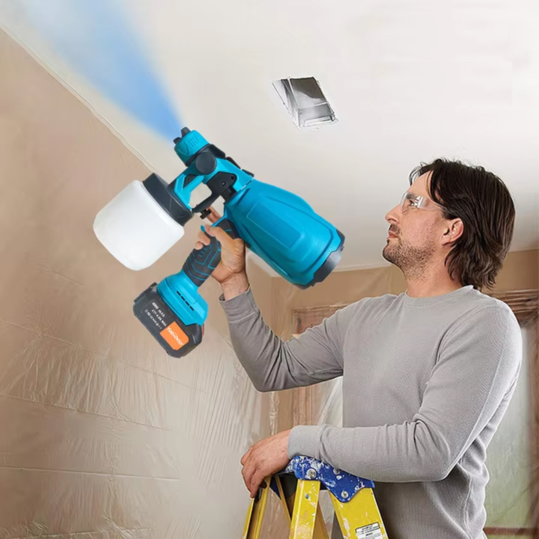 Rechargeable Lithium Battery Powered Spray Gun