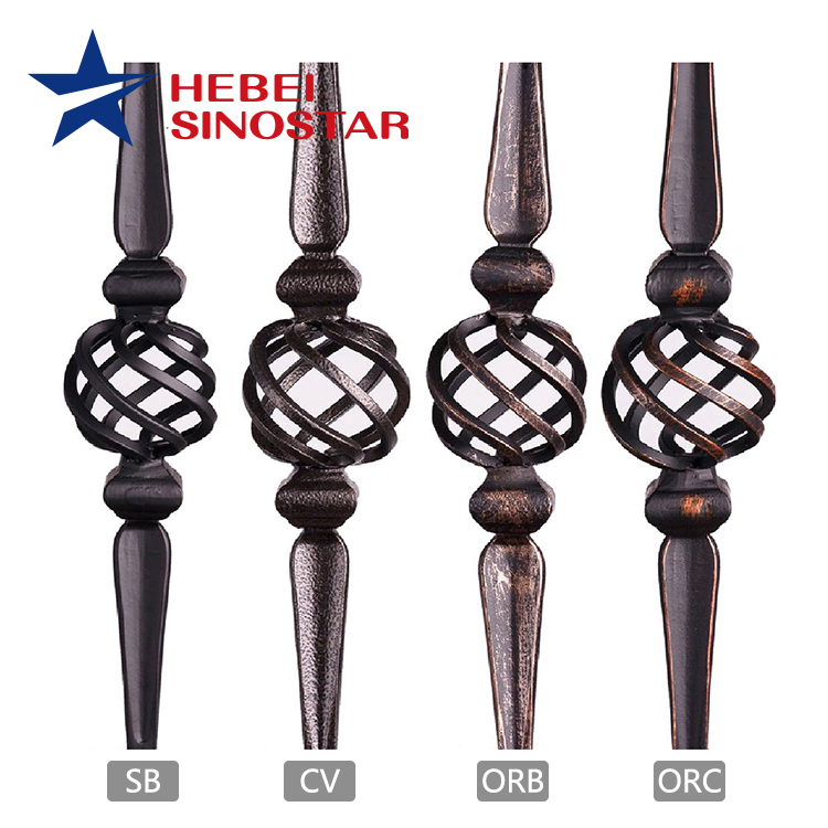 Indoor Iron Stair Railings Balusters