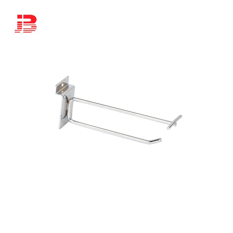 Double Line Slatwall Hook with Price Tag