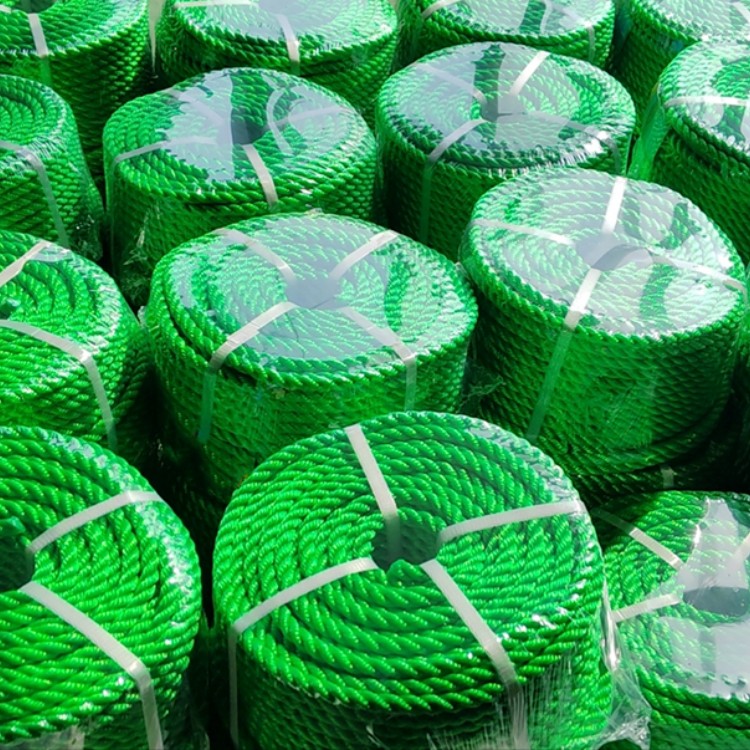 Dongtalent 3-Strand Twisted Polyethylene Plastic Rope for Fishing Nets