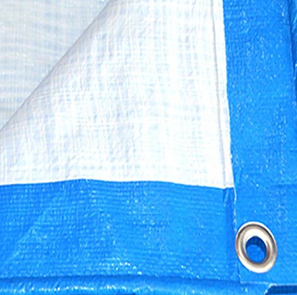 Dongtalent Heavy Duty Waterproof Tarpaulin with Reinforced Edges and Grommets