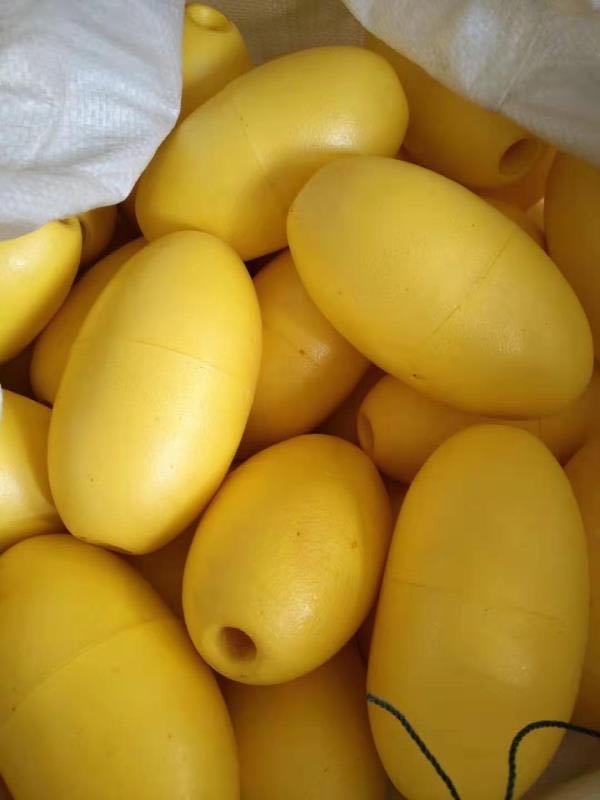 High Buoyancy Yellow PVC Fishing Float for Sea and Marker Buoys