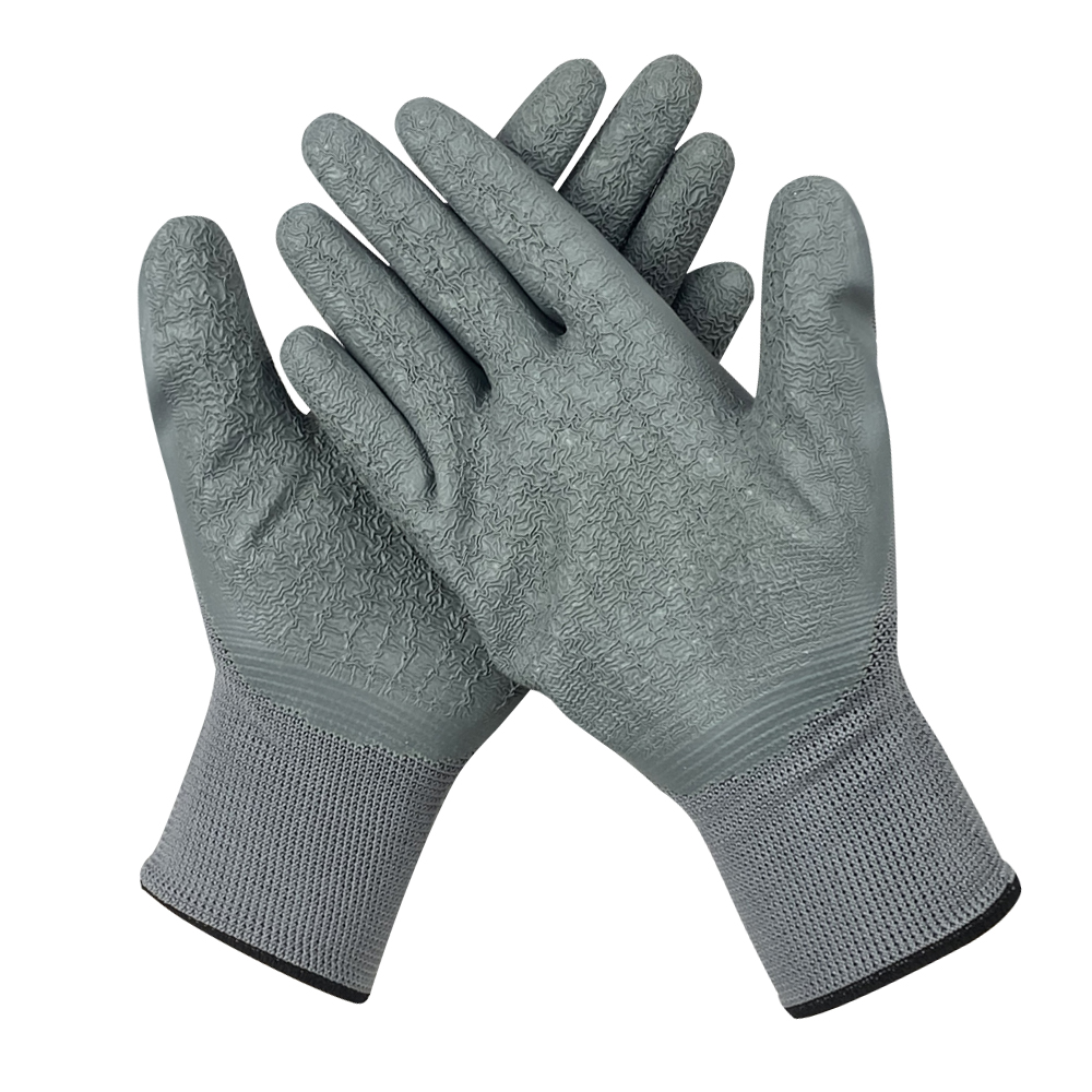 Zhongshang Wholesale Stable Carbon Fiber PU Coating Antistatic Safety Work Gloves