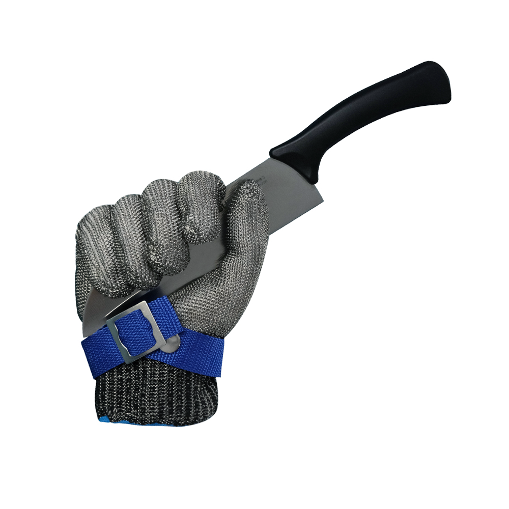 Zhongshang Anti-Cutting Fish-Killing Cut-Resistant Steel Wire Gloves