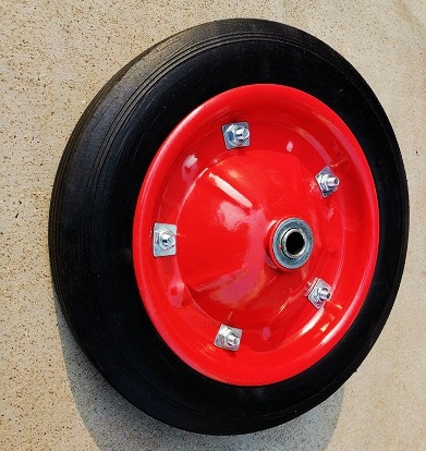 Solid Rubber Tires for Various Wheel Sizes