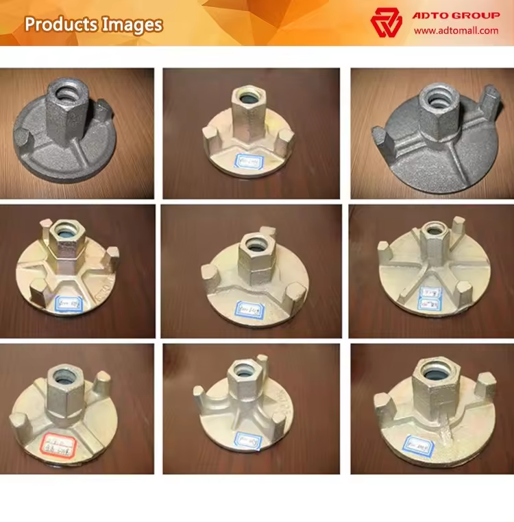 Wing nuts for construction