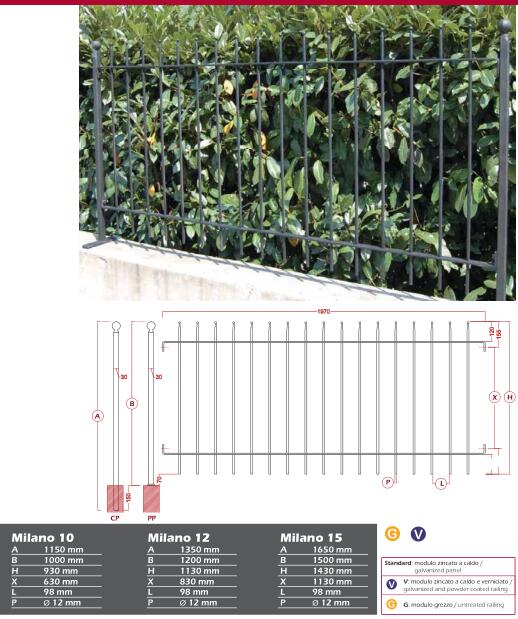Iron fence