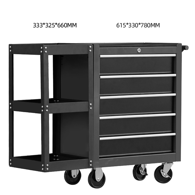 7-Drawer Workshop Handcart Toolbox with Tools