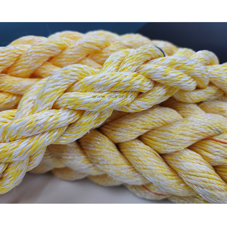 PP & Polyester Mixed Mooring Rope