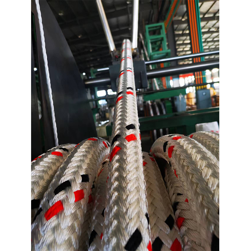 HMPE Mooring Rope with UHMWPE Core and Polyester Jacket