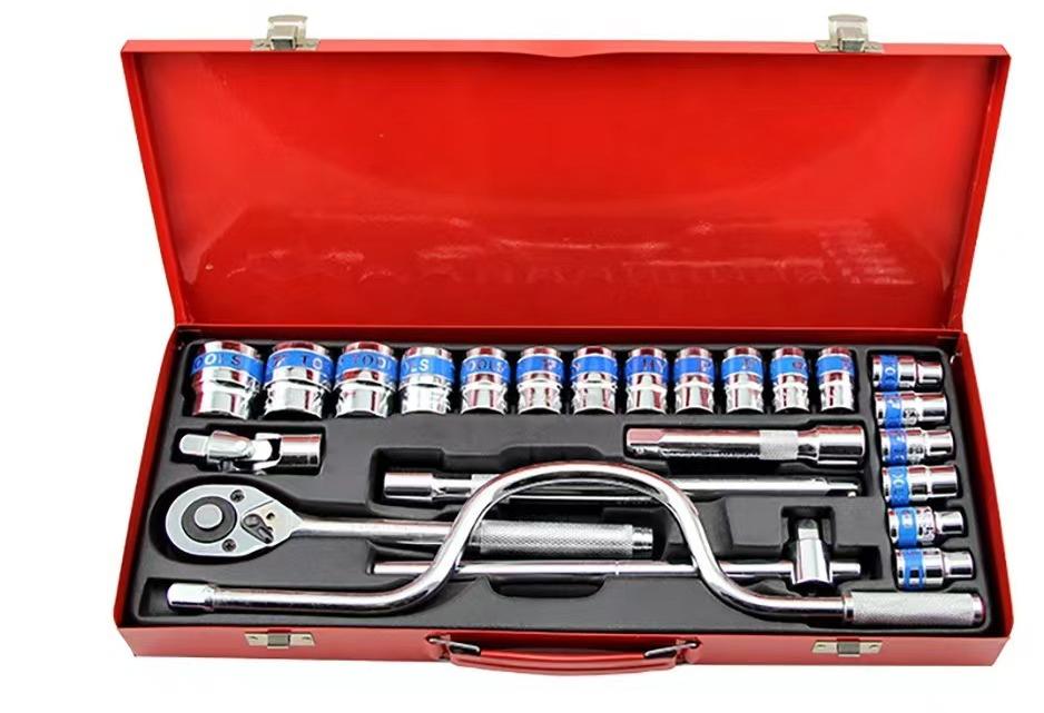 24-Piece 1/2" Drive Automotive Repair Tool Set