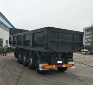 U-tipper Truck Front Top Dump Semi-Trailer