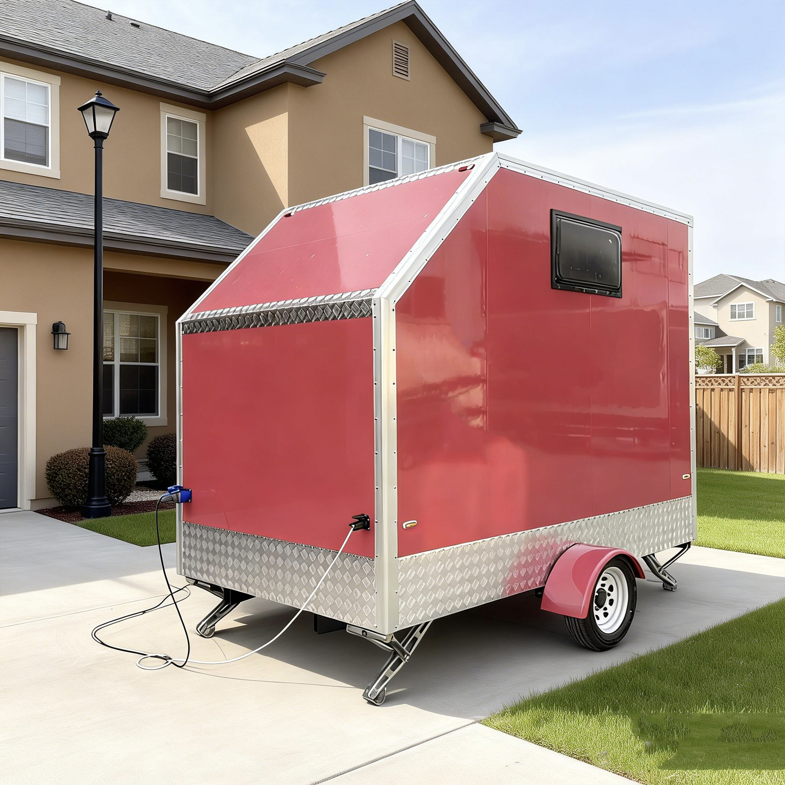 Belyoo Mobile Dog Grooming Trailer for Sale