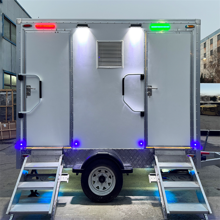 Belyoo Mobile Toilet Trailer for Outdoor Events