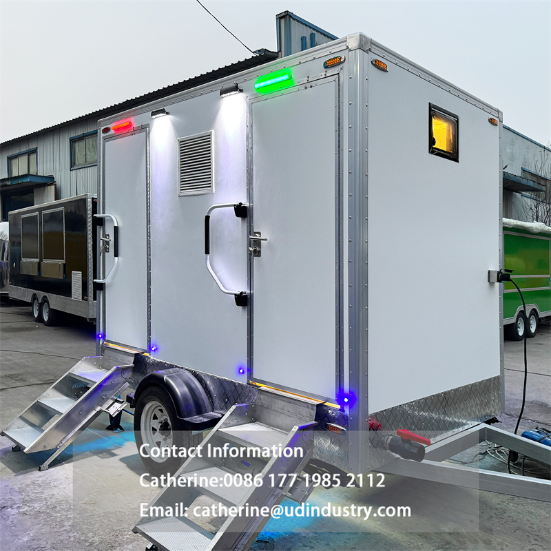 UD Factory Wholesale Portable Toilet Trailer for Outdoor Public Use