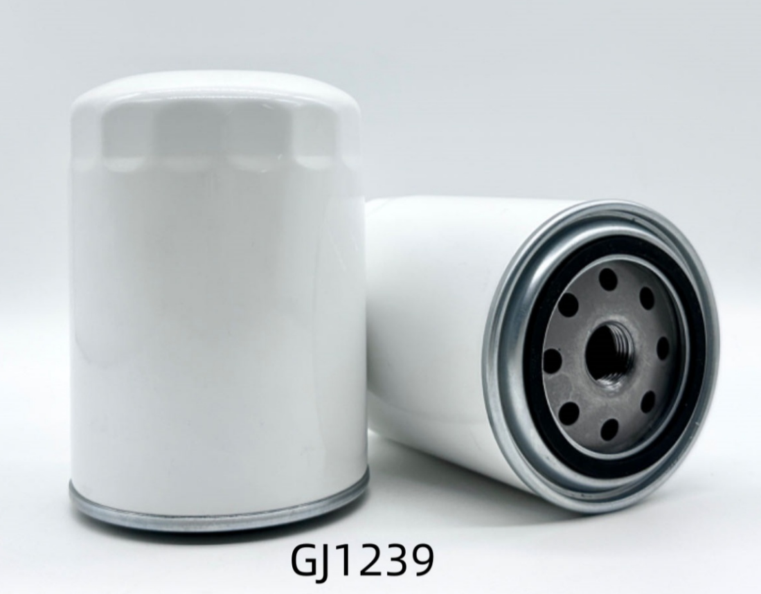 Oil Filter with White Medical Housing