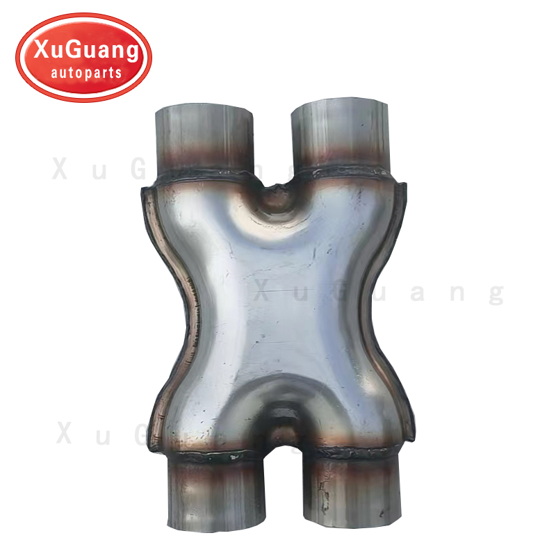 Exhaust Muffler X Pipe and Y Pipe