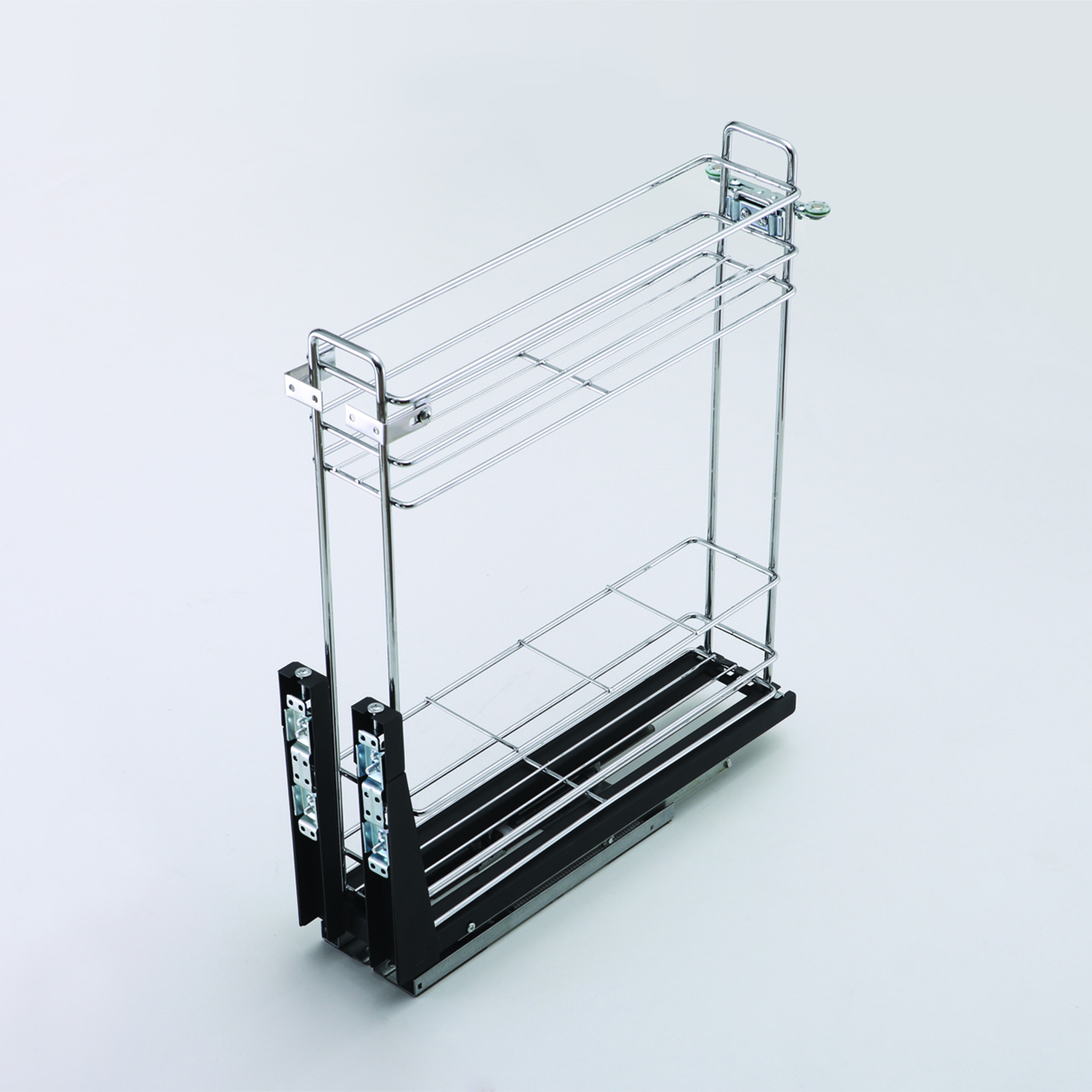 Kitchen Metal Pull-Out Basket Storage