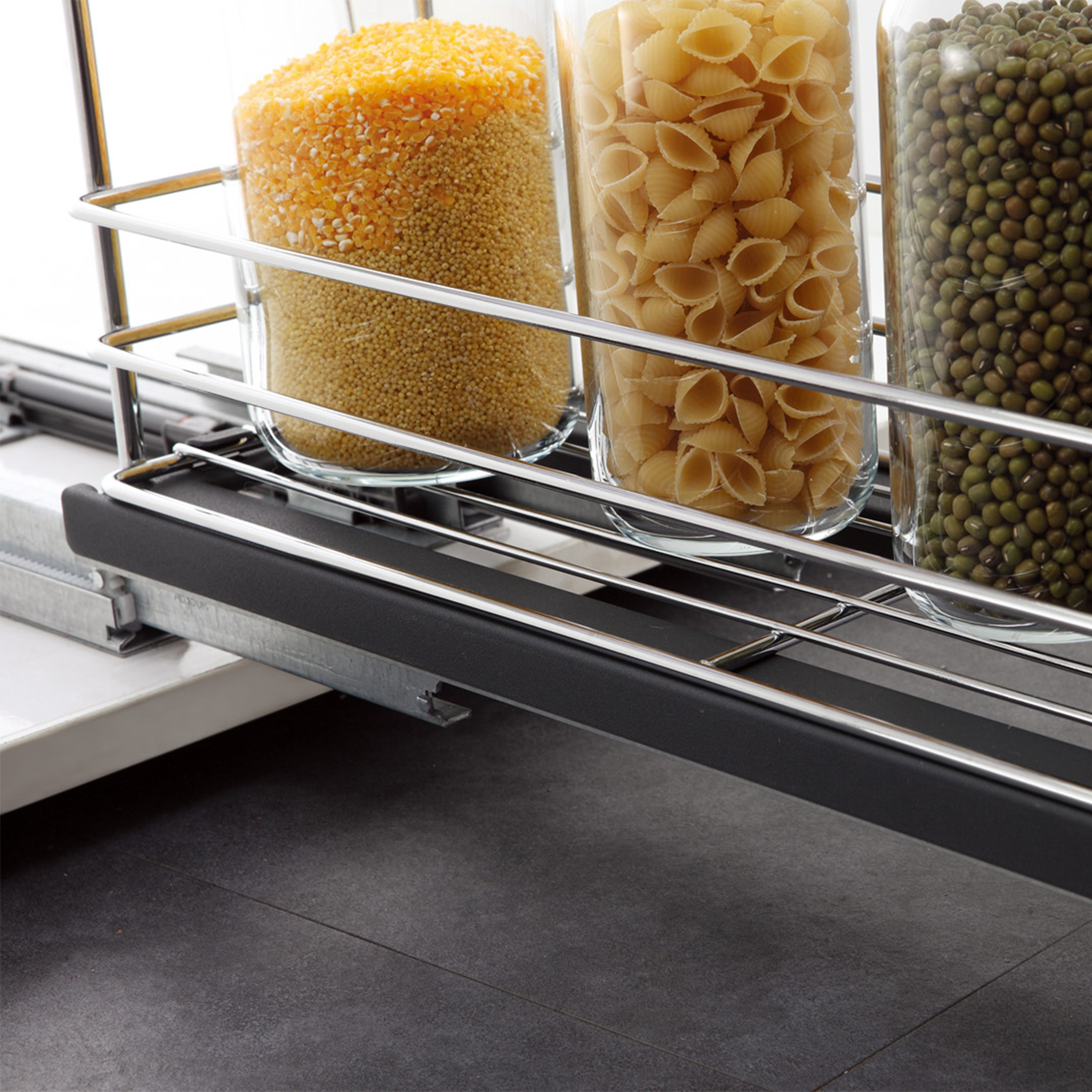 Kitchen Metal Pull-Out Basket Storage Accessories