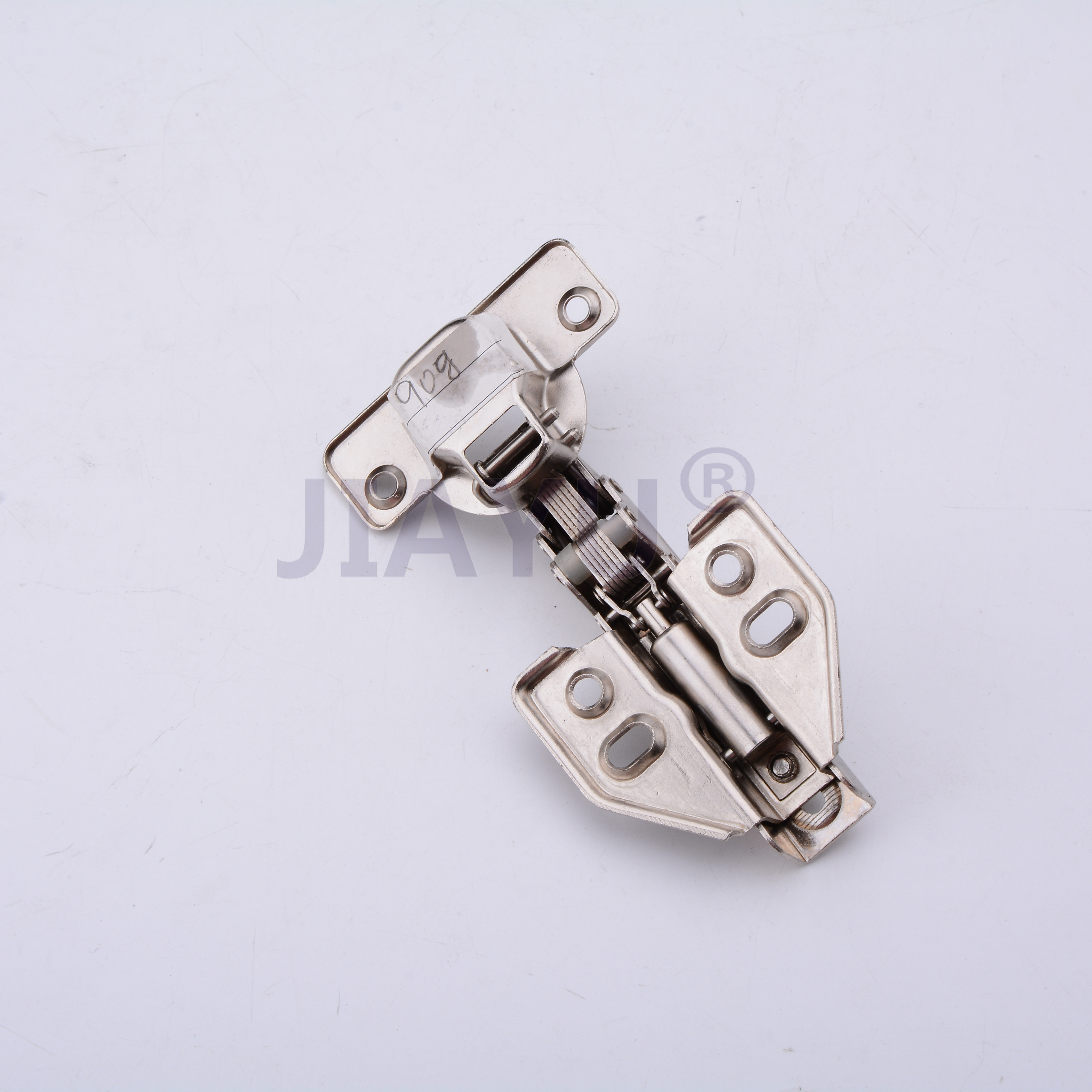961 Iron Nickel Plating Stainless Steel Plane Mounting Plate Longe Pipe Slide-on Hinge