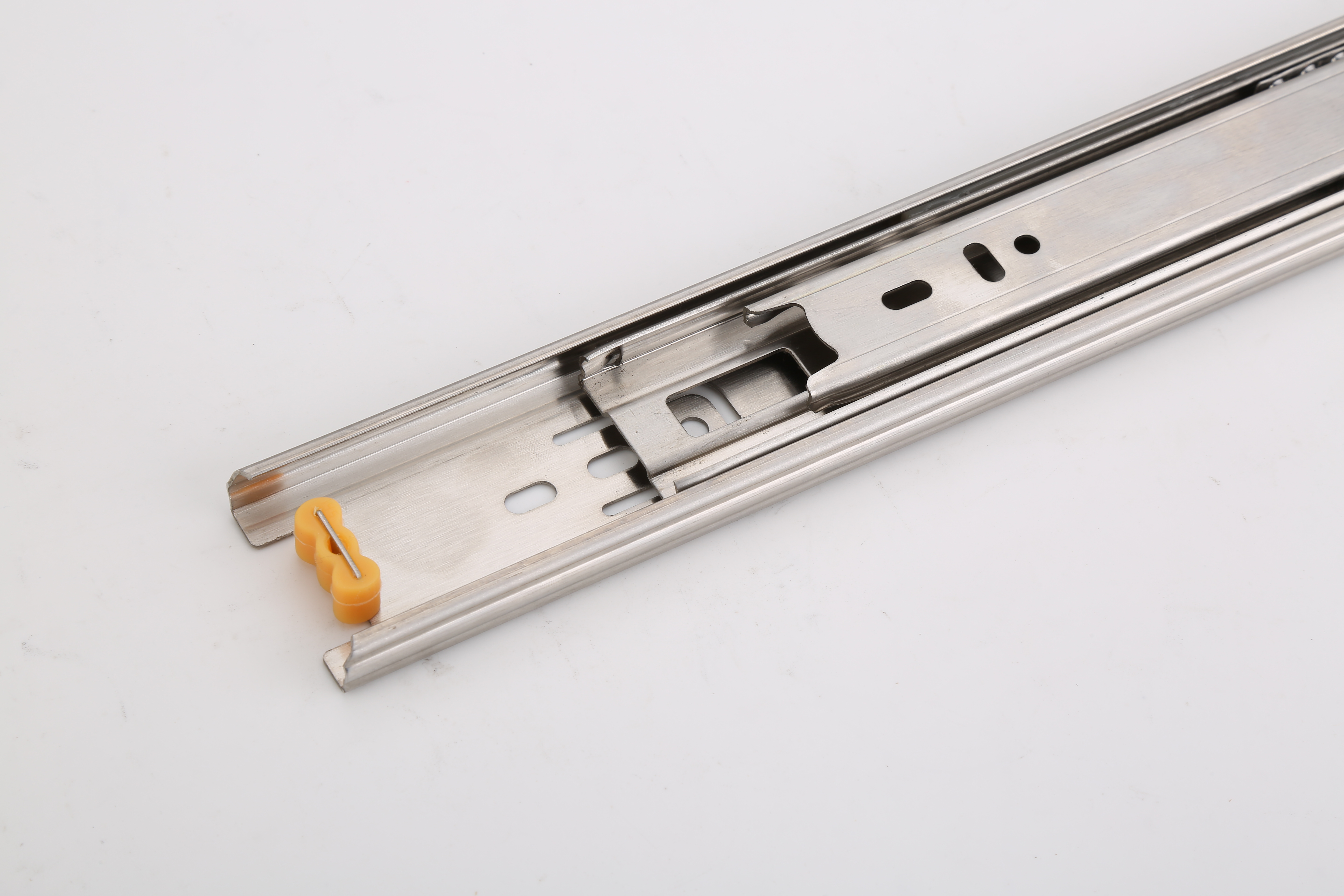 45MM Stainless Steel SUS 201 Ball Bearing Drawer Slide