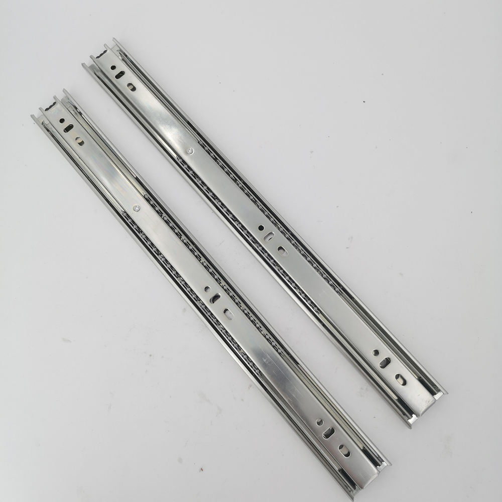 Zinc Plated Drawer Slides for Furniture Hardware