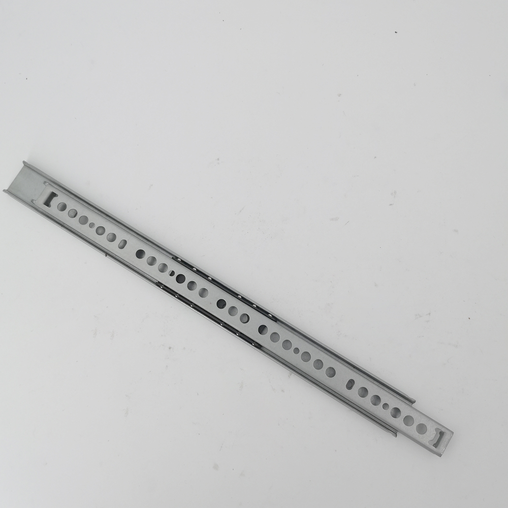 2-Fold Ball Bearing Drawer Slides, Double Extension, Two-Side Opening