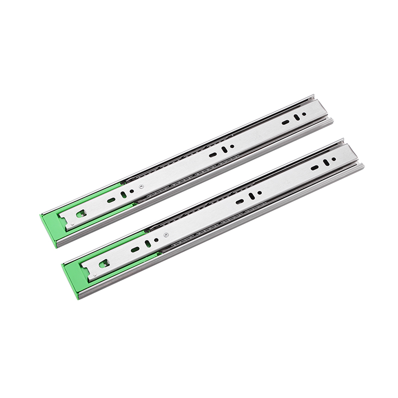 New Type Iron Plating Drawer Slide with Double Spring