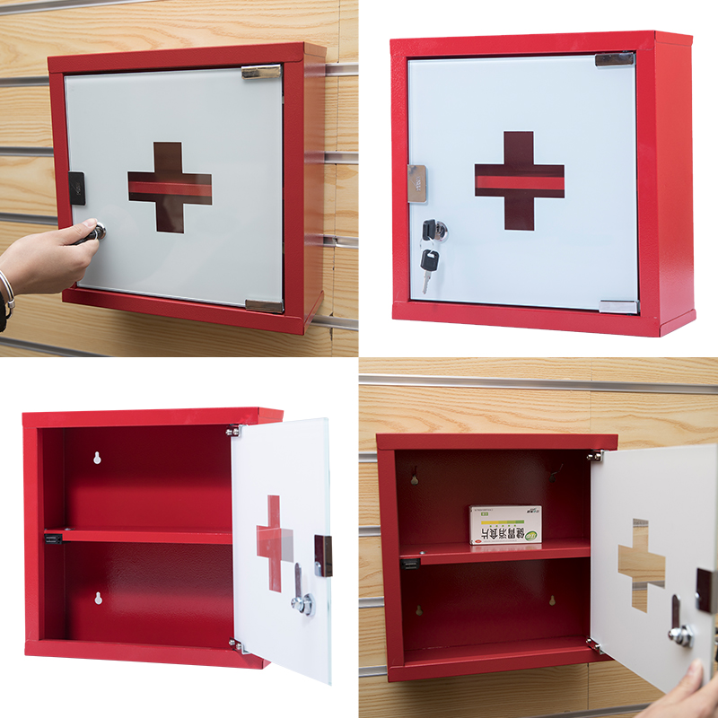 Medical Cabinet with Glass Door