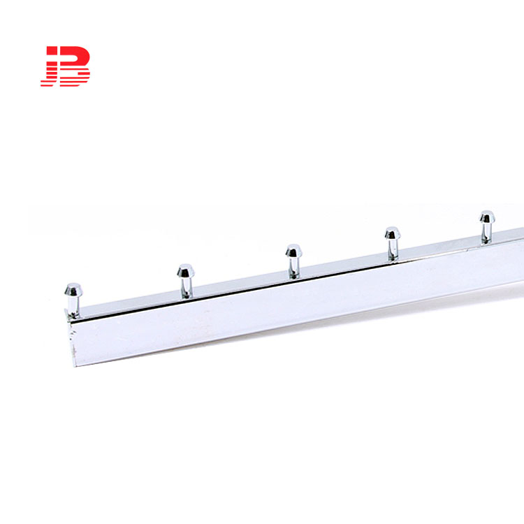 Metal Chrome Wall Mounting Display Hook With 7 Pins