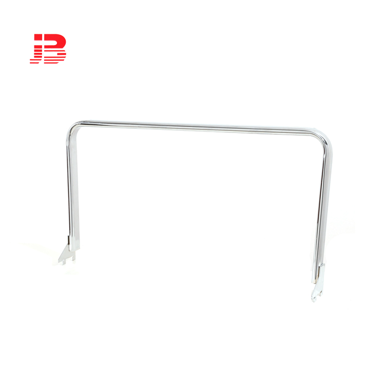 Square tube clothes hanger bar, U-shaped
