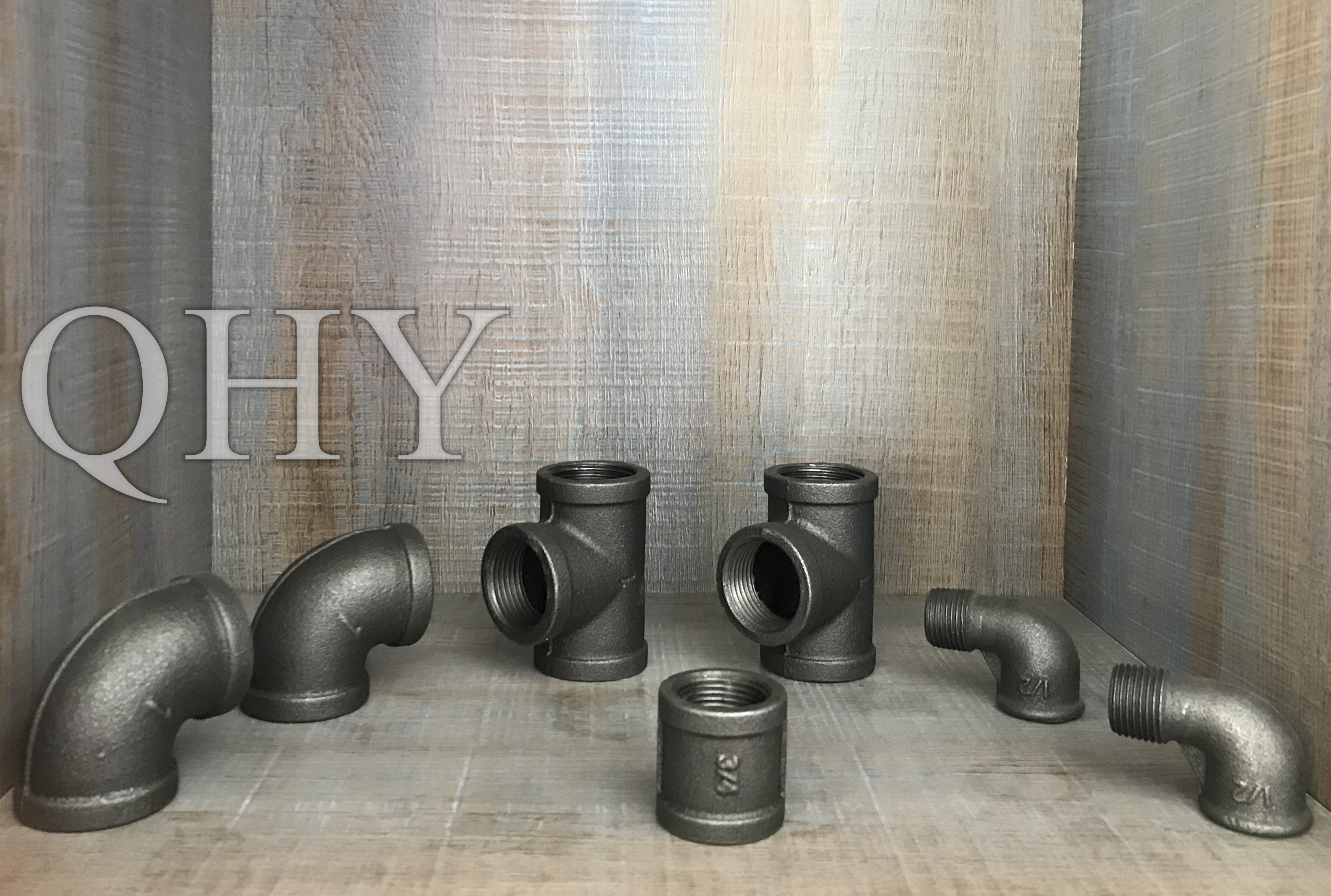 Malleable Iron Pipe Fittings (90 Degree Elbows)