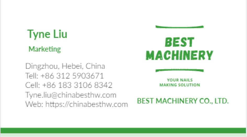 Automatic High-Speed Iron Wire Nail Making Machine