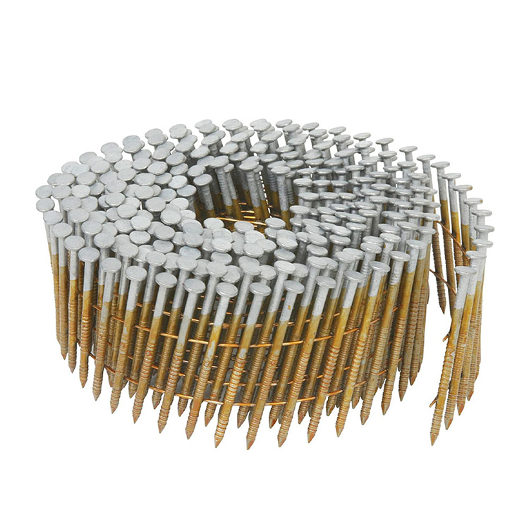 Ring Shank Coil Nails for Roofing