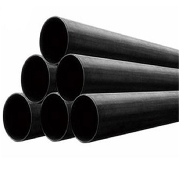 Welded Black Steel Round Pipe for Construction and Liquid Transportation