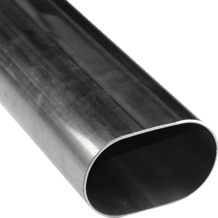 Black Steel Oval Pipes for Industrial and Engineering Applications