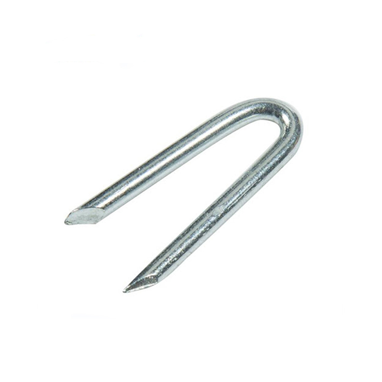 Galvanized U-Type Fence Staples