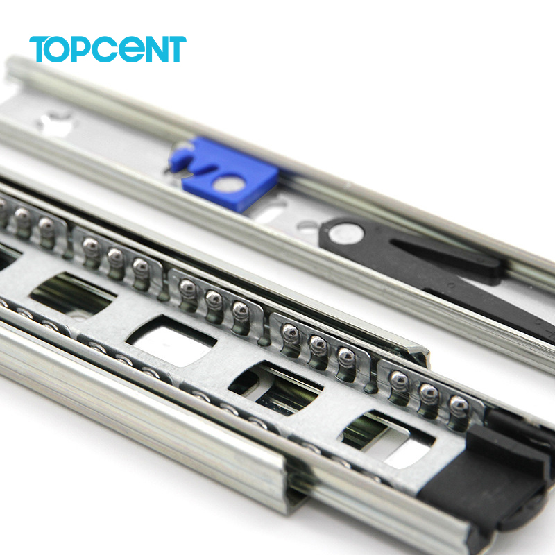 TOPCENT 45mm Soft Close Drawer Slide Rail