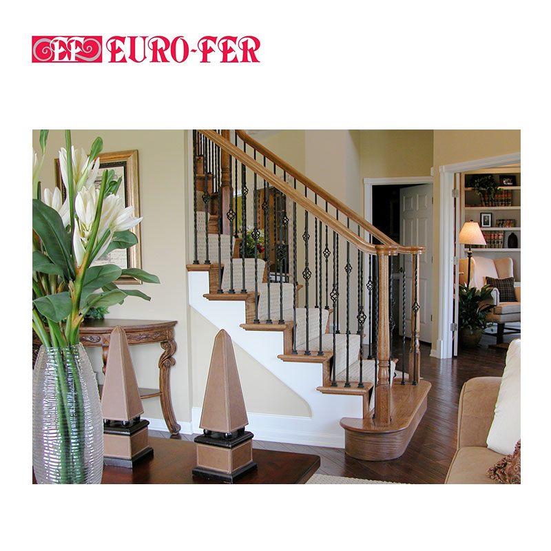 Iron stair balusters - Twists and Baskets Collection